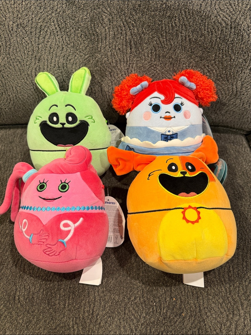 Squishmallows Poppy Playtime Complete Set Of 4